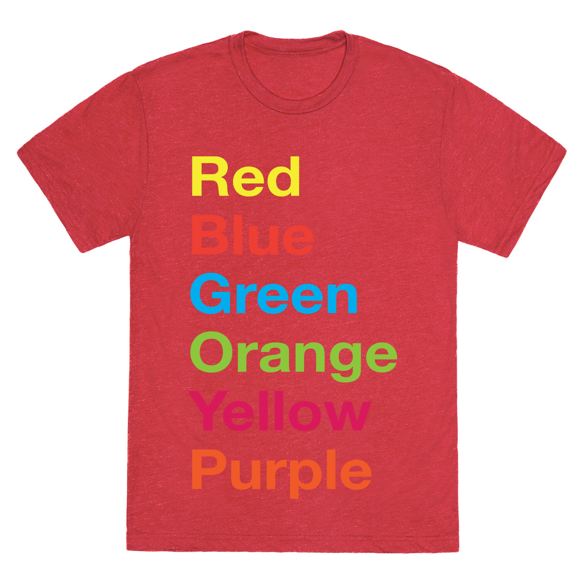 The Colors Unisex Triblend Tee